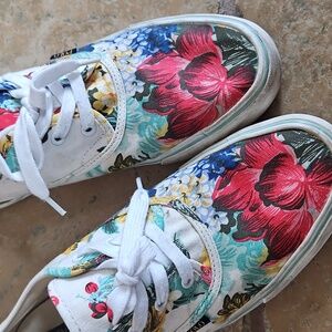 Polo Ralph Lauren Floral Sneakers Men's Size 10.5